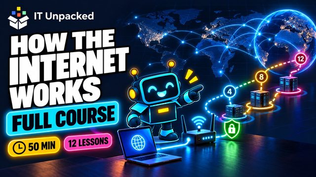 How the Internet Works full course thumbnail